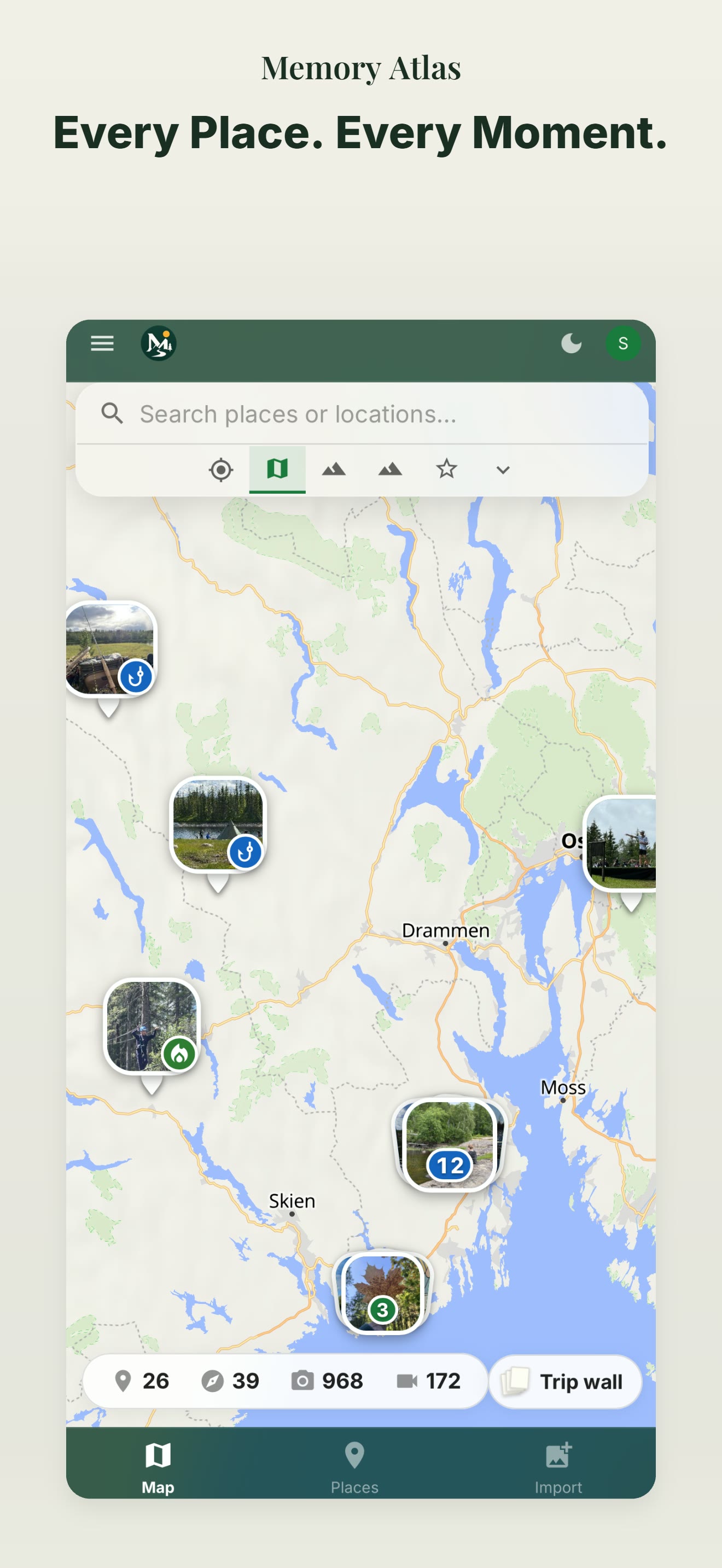Captura de la app de Memory Atlas 1